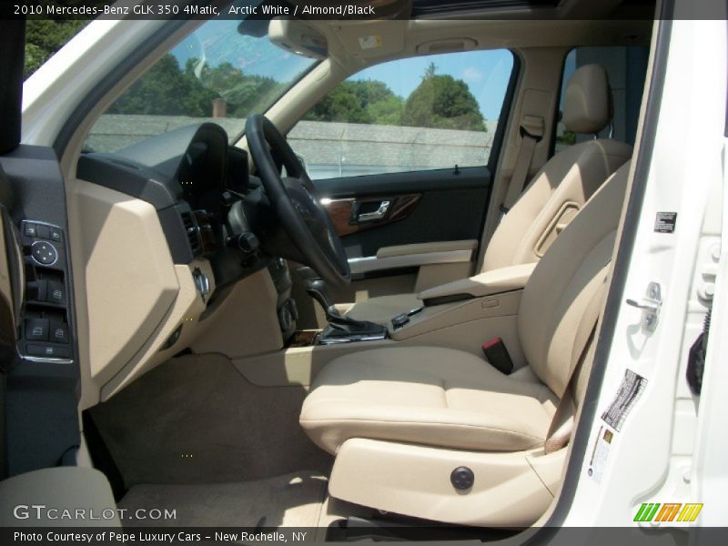 Arctic White / Almond/Black 2010 Mercedes-Benz GLK 350 4Matic