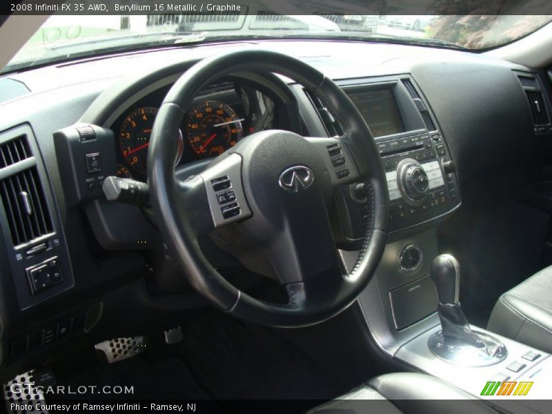 Beryllium 16 Metallic / Graphite 2008 Infiniti FX 35 AWD