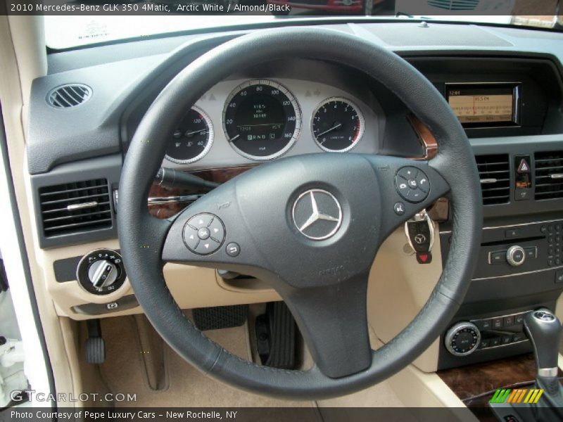 Arctic White / Almond/Black 2010 Mercedes-Benz GLK 350 4Matic
