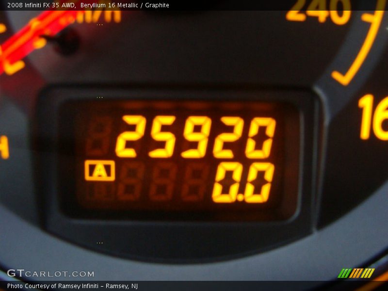 Beryllium 16 Metallic / Graphite 2008 Infiniti FX 35 AWD
