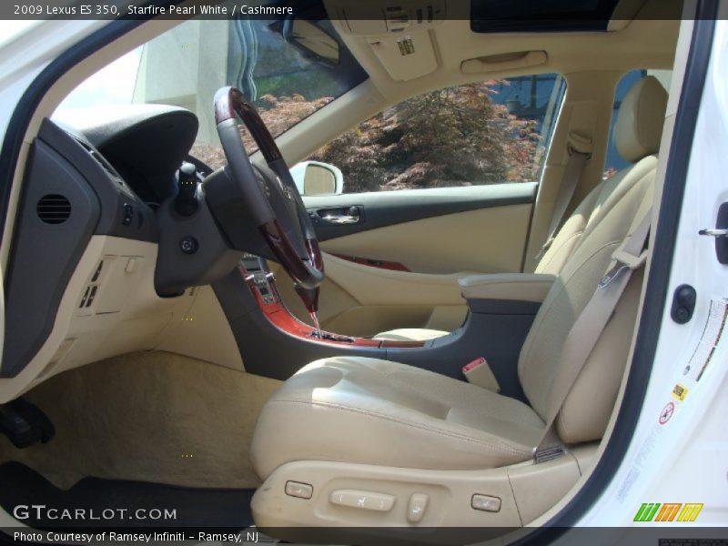 Starfire Pearl White / Cashmere 2009 Lexus ES 350