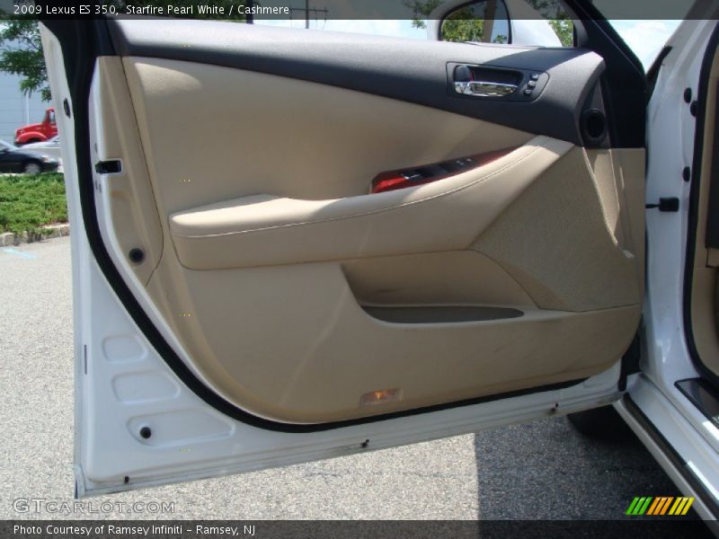 Starfire Pearl White / Cashmere 2009 Lexus ES 350