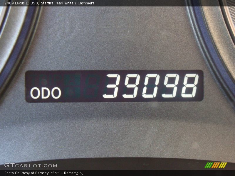 Starfire Pearl White / Cashmere 2009 Lexus ES 350