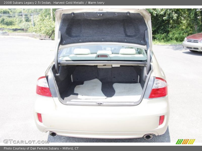 Harvest Gold Metallic / Warm Ivory 2008 Subaru Legacy 2.5i Sedan