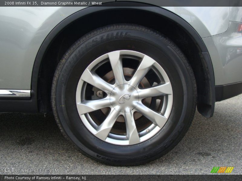 Diamond Graphite Metallic / Wheat 2008 Infiniti FX 35