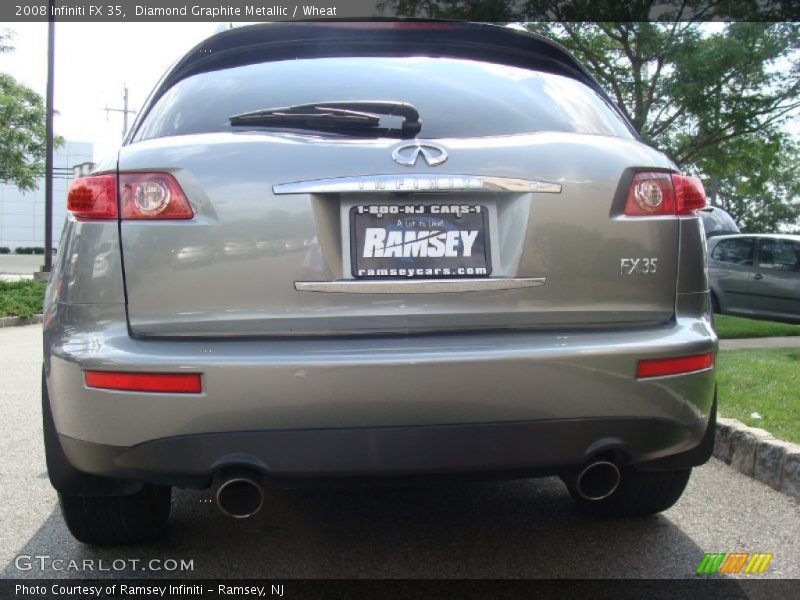 Diamond Graphite Metallic / Wheat 2008 Infiniti FX 35