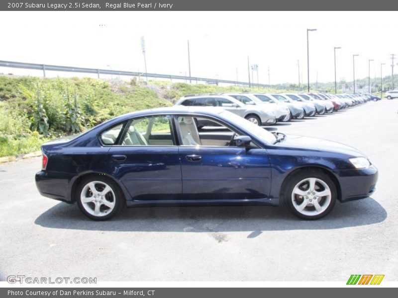 Regal Blue Pearl / Ivory 2007 Subaru Legacy 2.5i Sedan