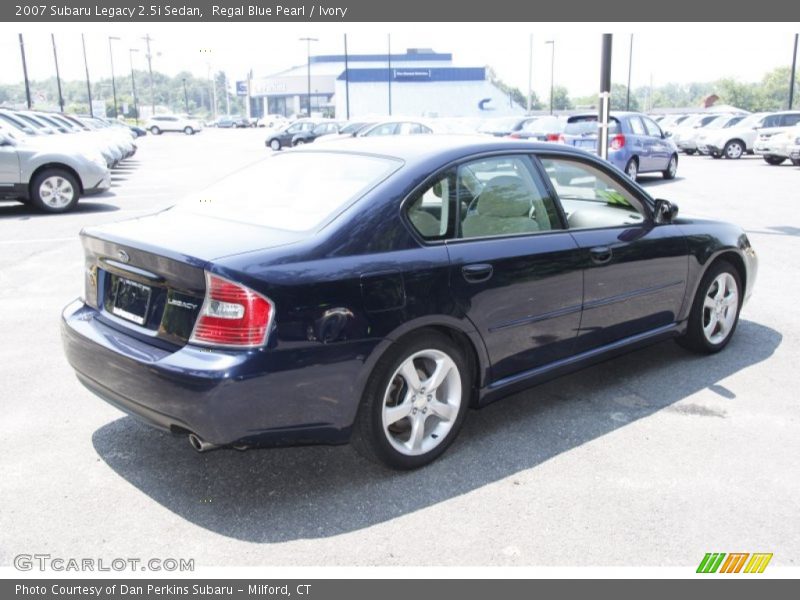 Regal Blue Pearl / Ivory 2007 Subaru Legacy 2.5i Sedan