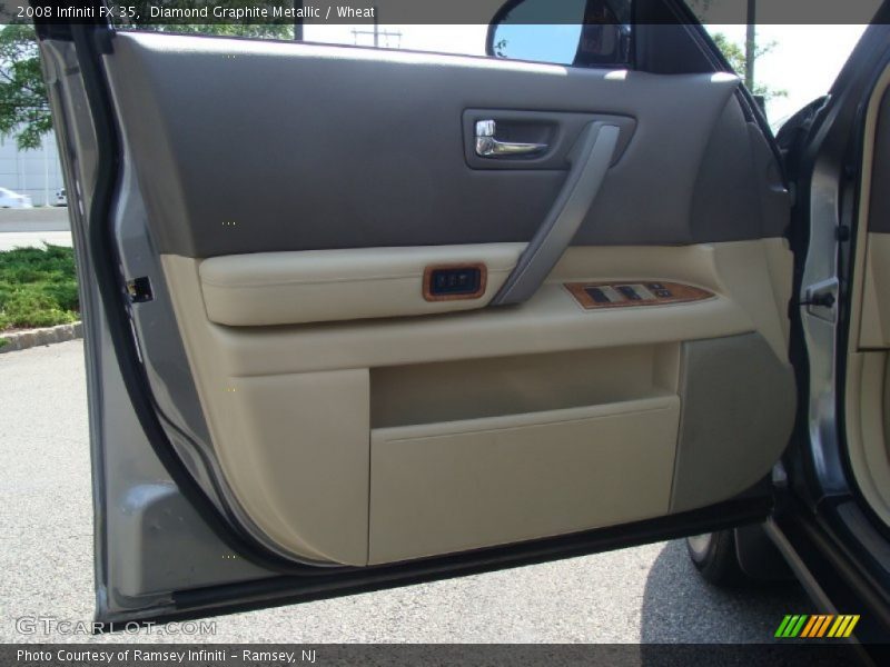 Diamond Graphite Metallic / Wheat 2008 Infiniti FX 35