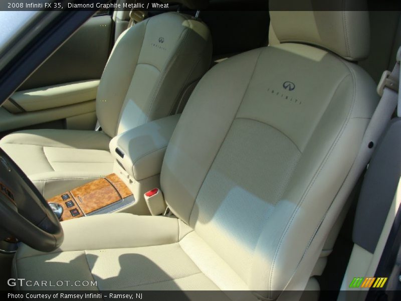 Diamond Graphite Metallic / Wheat 2008 Infiniti FX 35