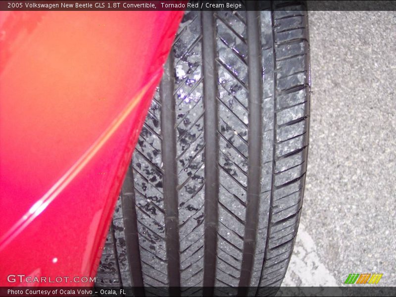 Tornado Red / Cream Beige 2005 Volkswagen New Beetle GLS 1.8T Convertible