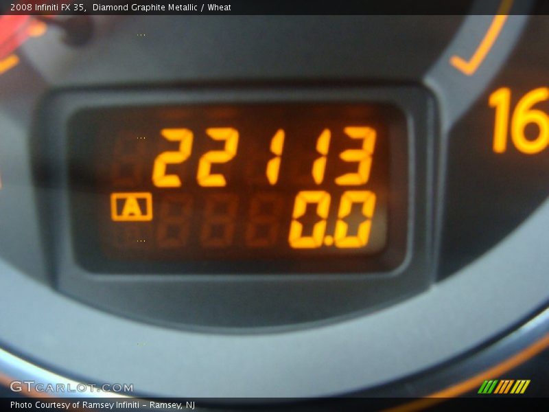 Diamond Graphite Metallic / Wheat 2008 Infiniti FX 35