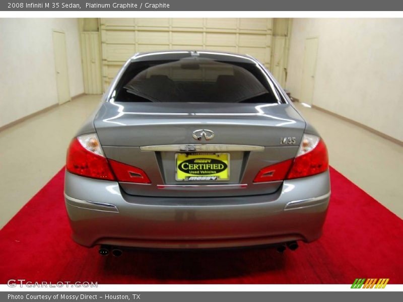 Platinum Graphite / Graphite 2008 Infiniti M 35 Sedan