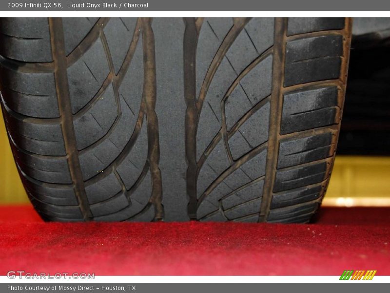 Liquid Onyx Black / Charcoal 2009 Infiniti QX 56