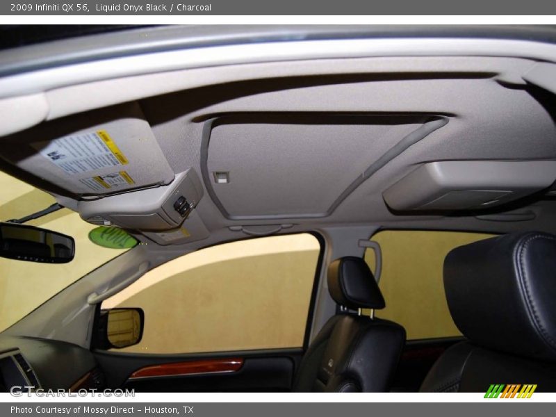Liquid Onyx Black / Charcoal 2009 Infiniti QX 56