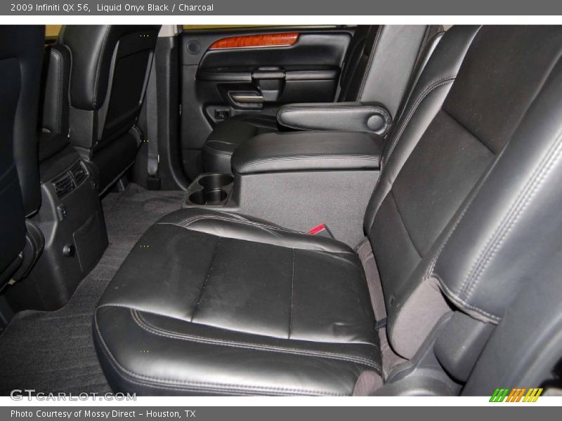 Liquid Onyx Black / Charcoal 2009 Infiniti QX 56