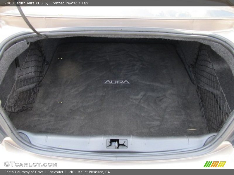 Bronzed Pewter / Tan 2008 Saturn Aura XE 3.5