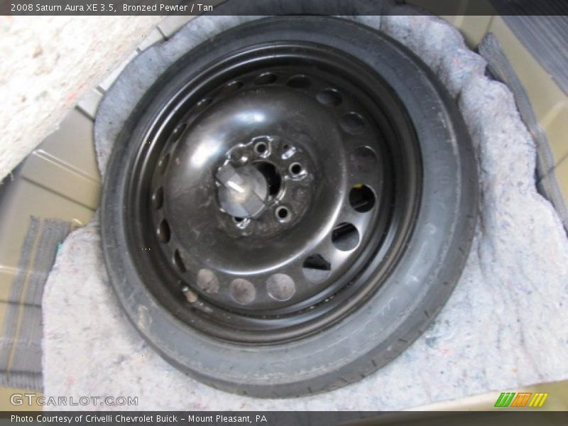 Bronzed Pewter / Tan 2008 Saturn Aura XE 3.5