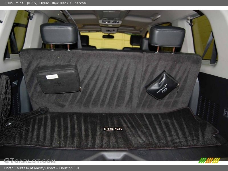 Liquid Onyx Black / Charcoal 2009 Infiniti QX 56