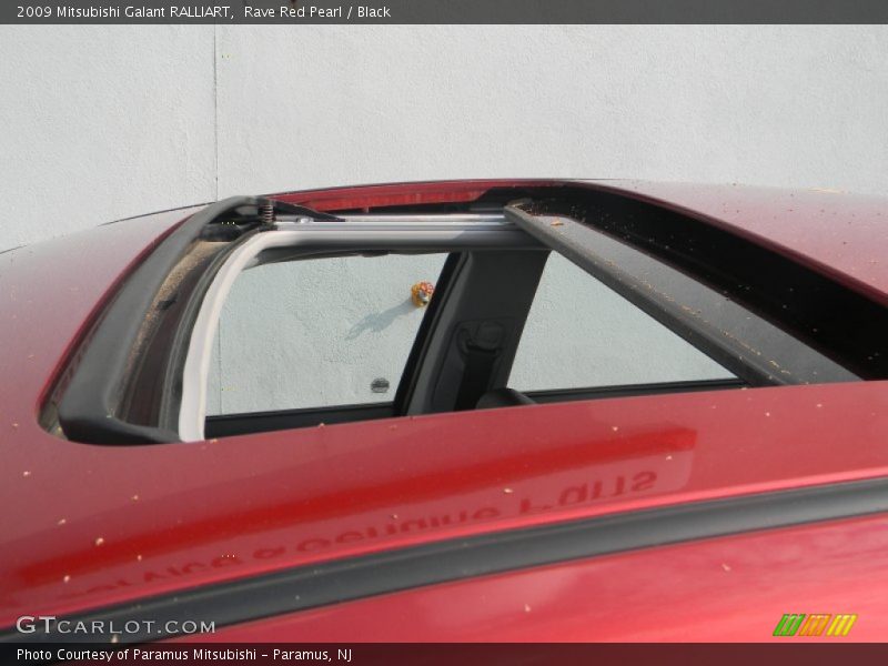 Rave Red Pearl / Black 2009 Mitsubishi Galant RALLIART