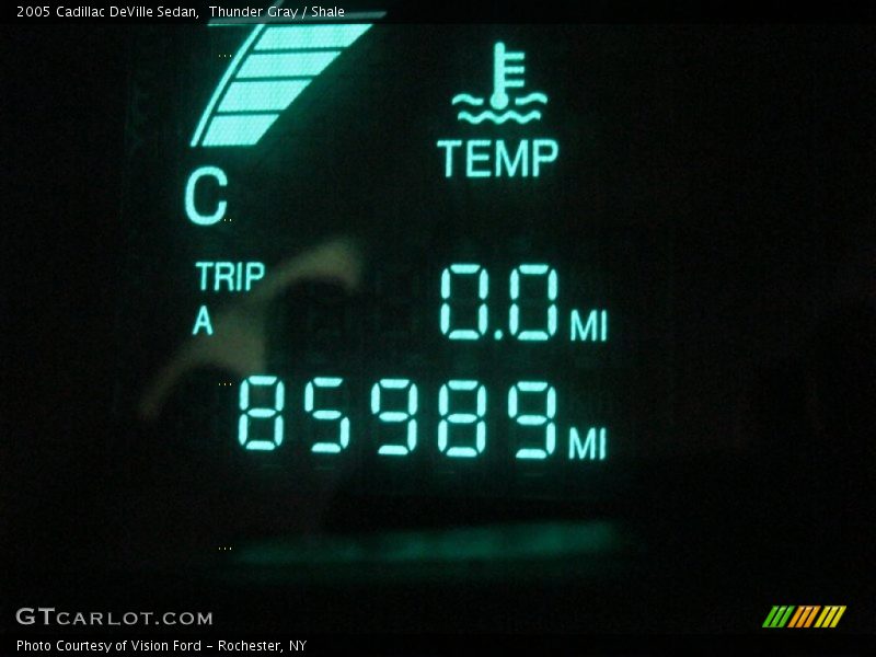 Thunder Gray / Shale 2005 Cadillac DeVille Sedan