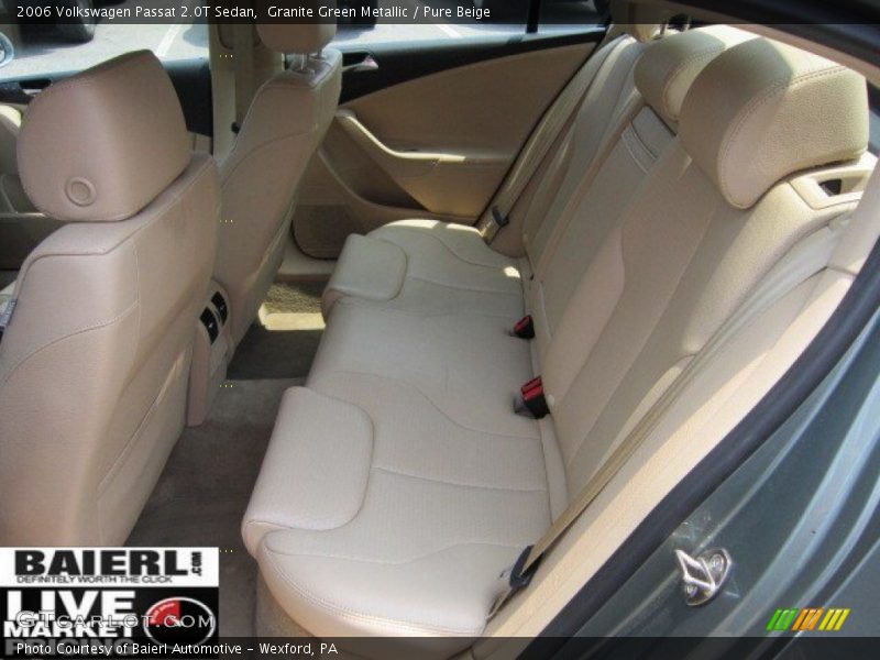Granite Green Metallic / Pure Beige 2006 Volkswagen Passat 2.0T Sedan