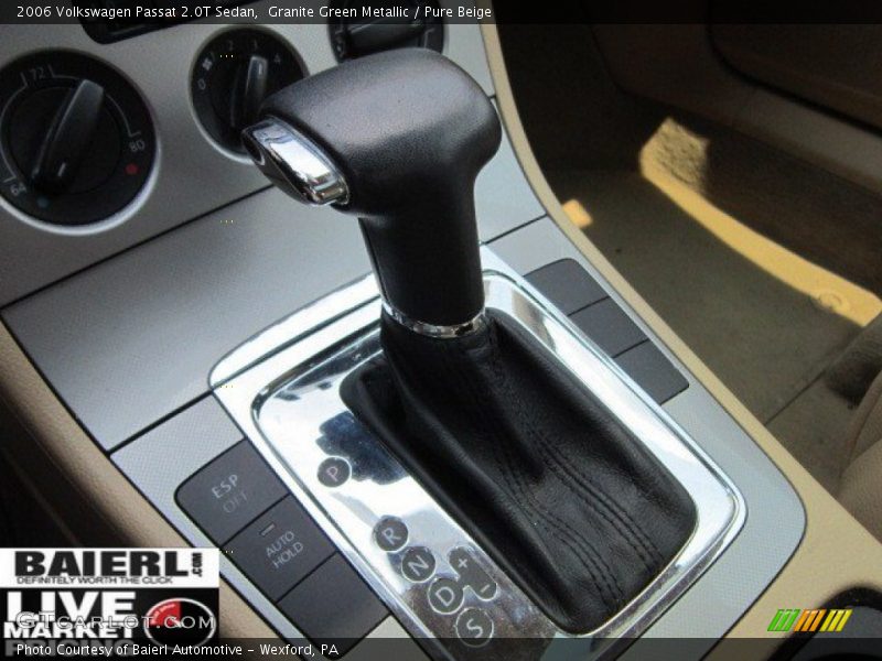 Granite Green Metallic / Pure Beige 2006 Volkswagen Passat 2.0T Sedan