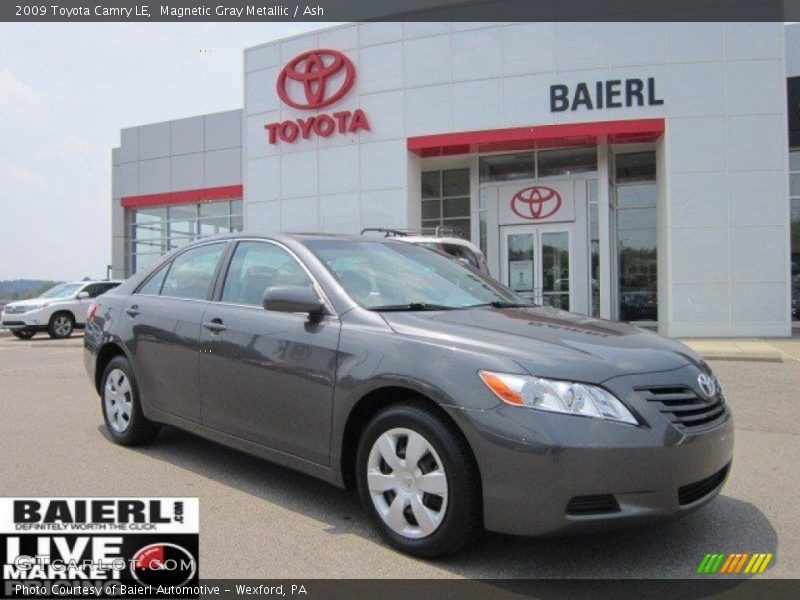 Magnetic Gray Metallic / Ash 2009 Toyota Camry LE