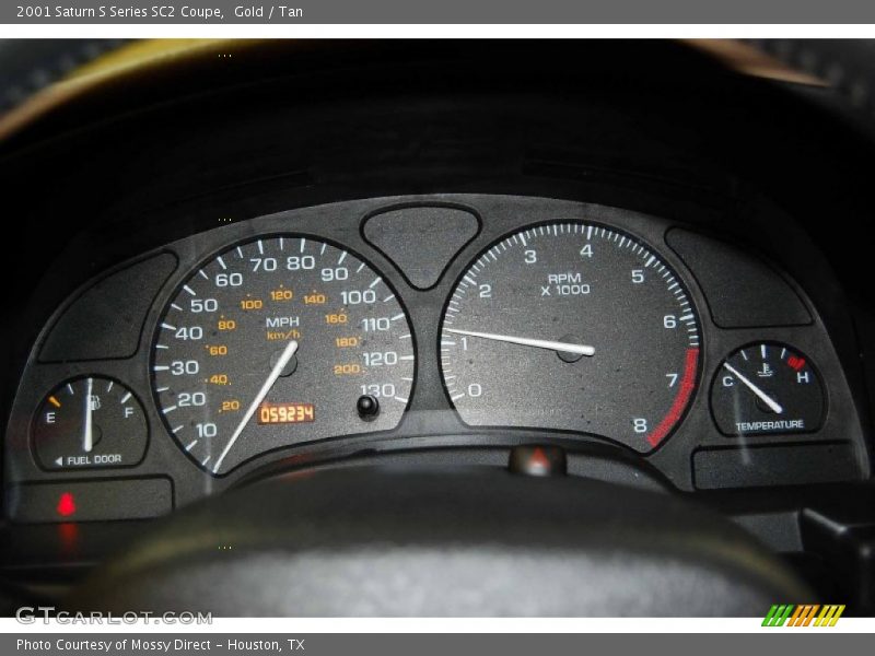  2001 S Series SC2 Coupe SC2 Coupe Gauges