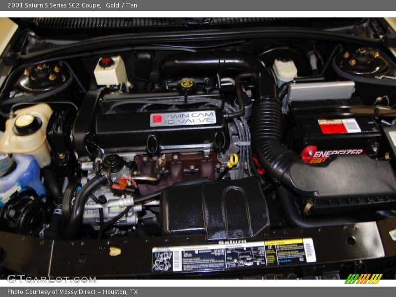  2001 S Series SC2 Coupe Engine - 1.9 Liter DOHC 16-Valve 4 Cylinder