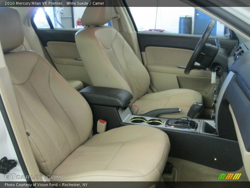 White Suede / Camel 2010 Mercury Milan V6 Premier
