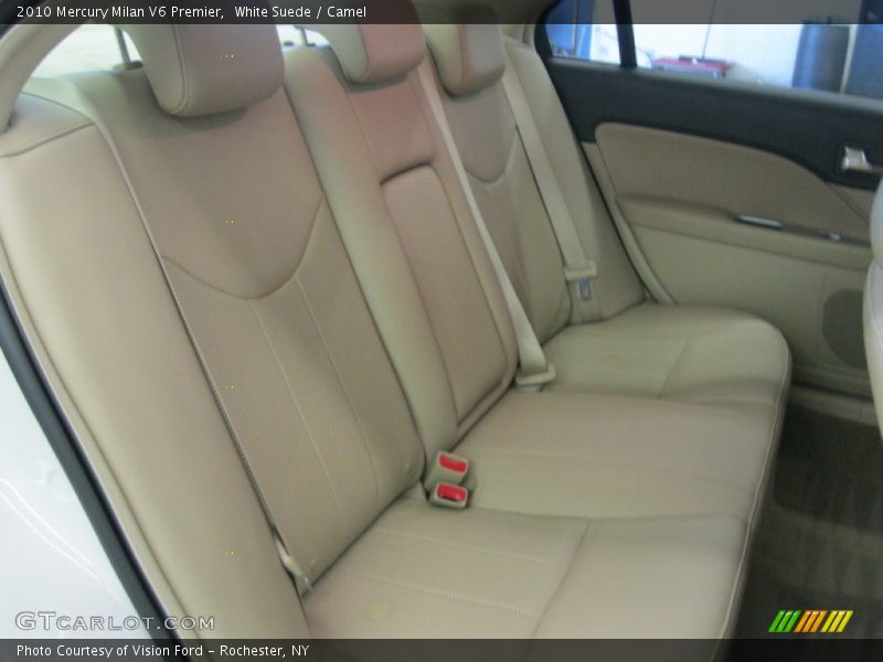 White Suede / Camel 2010 Mercury Milan V6 Premier