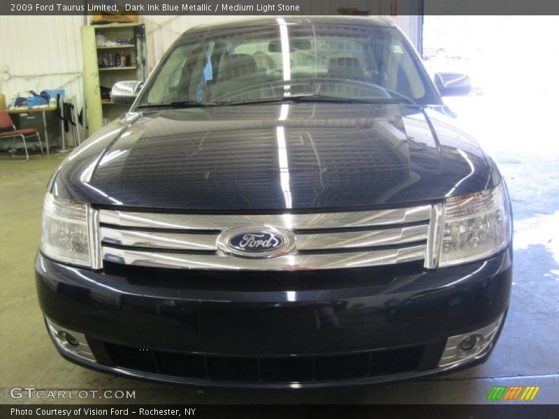 Dark Ink Blue Metallic / Medium Light Stone 2009 Ford Taurus Limited