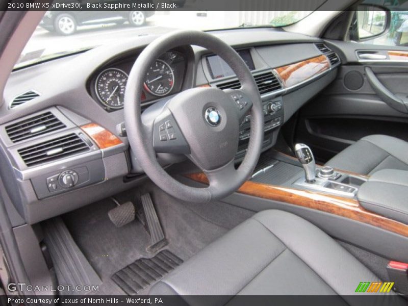 Black Sapphire Metallic / Black 2010 BMW X5 xDrive30i