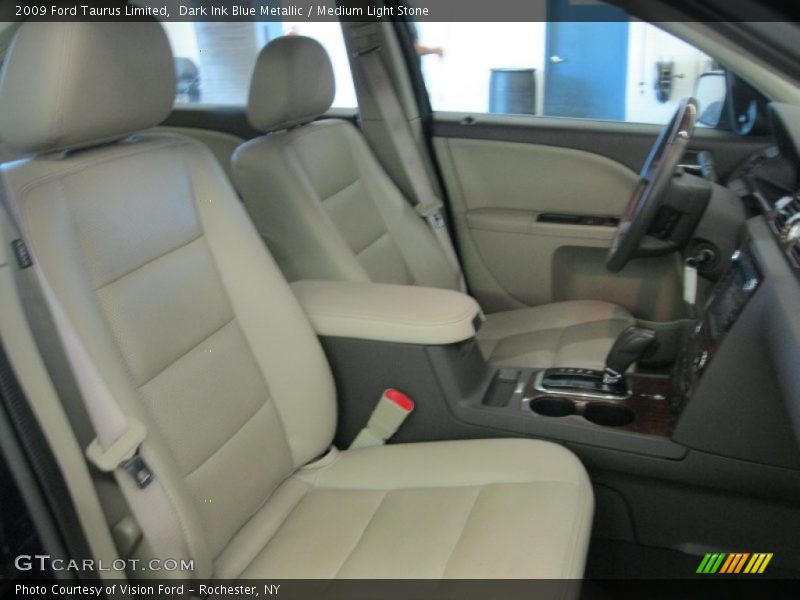 Dark Ink Blue Metallic / Medium Light Stone 2009 Ford Taurus Limited