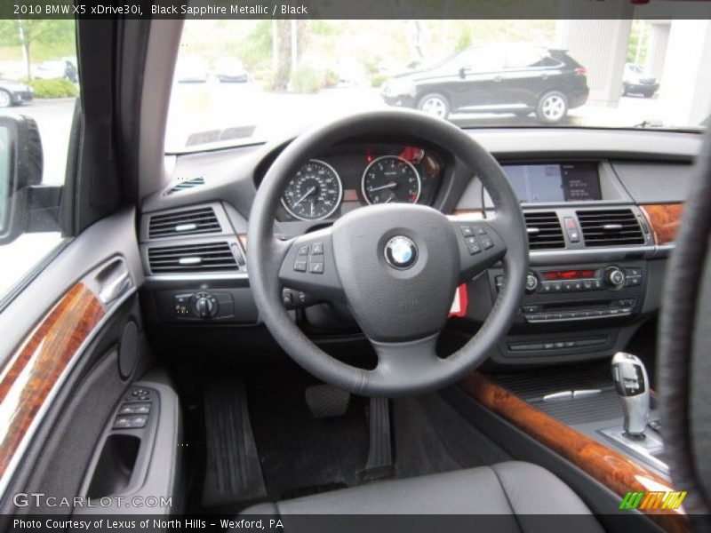 Black Sapphire Metallic / Black 2010 BMW X5 xDrive30i