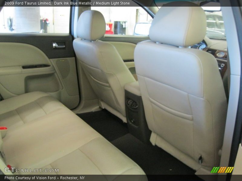 Dark Ink Blue Metallic / Medium Light Stone 2009 Ford Taurus Limited