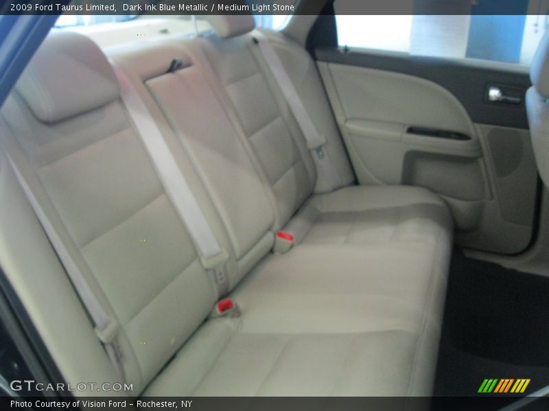 Dark Ink Blue Metallic / Medium Light Stone 2009 Ford Taurus Limited