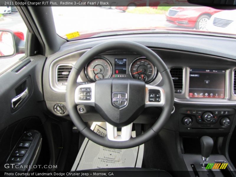 Redline 3-Coat Pearl / Black 2011 Dodge Charger R/T Plus