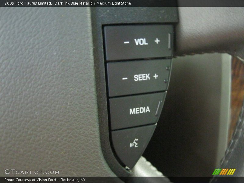Dark Ink Blue Metallic / Medium Light Stone 2009 Ford Taurus Limited