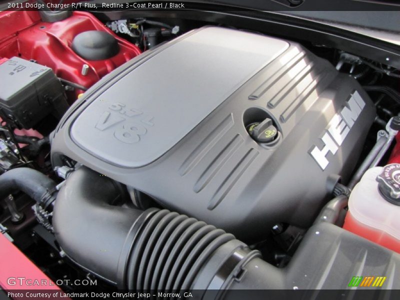 Redline 3-Coat Pearl / Black 2011 Dodge Charger R/T Plus