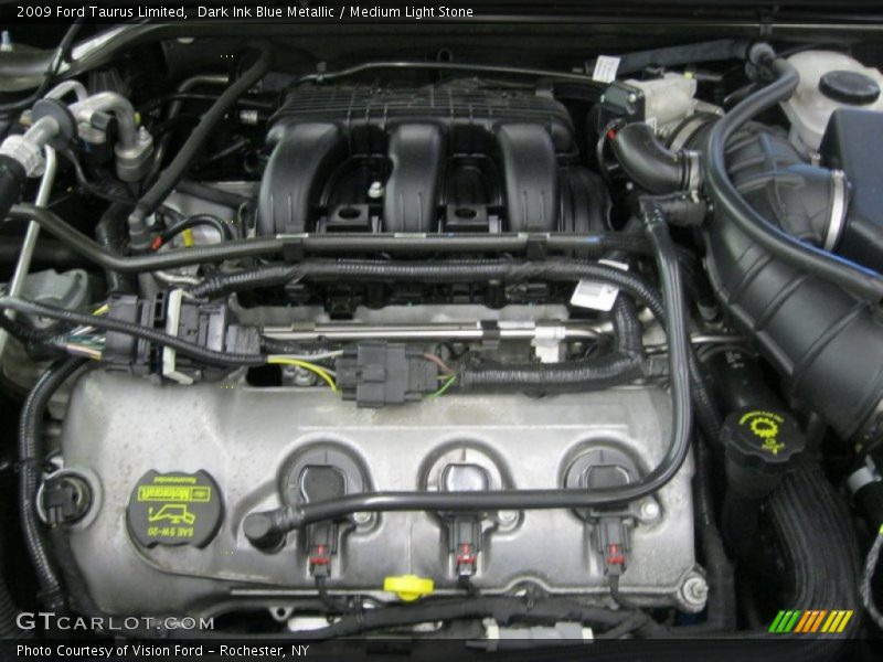 Dark Ink Blue Metallic / Medium Light Stone 2009 Ford Taurus Limited