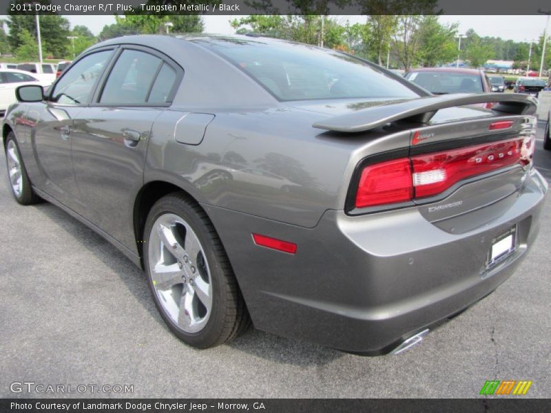 Tungsten Metallic / Black 2011 Dodge Charger R/T Plus