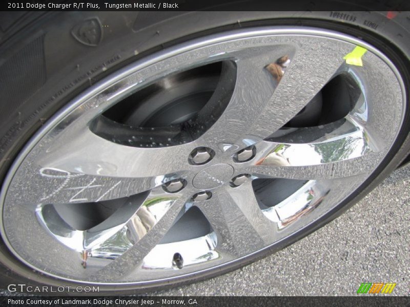 Tungsten Metallic / Black 2011 Dodge Charger R/T Plus