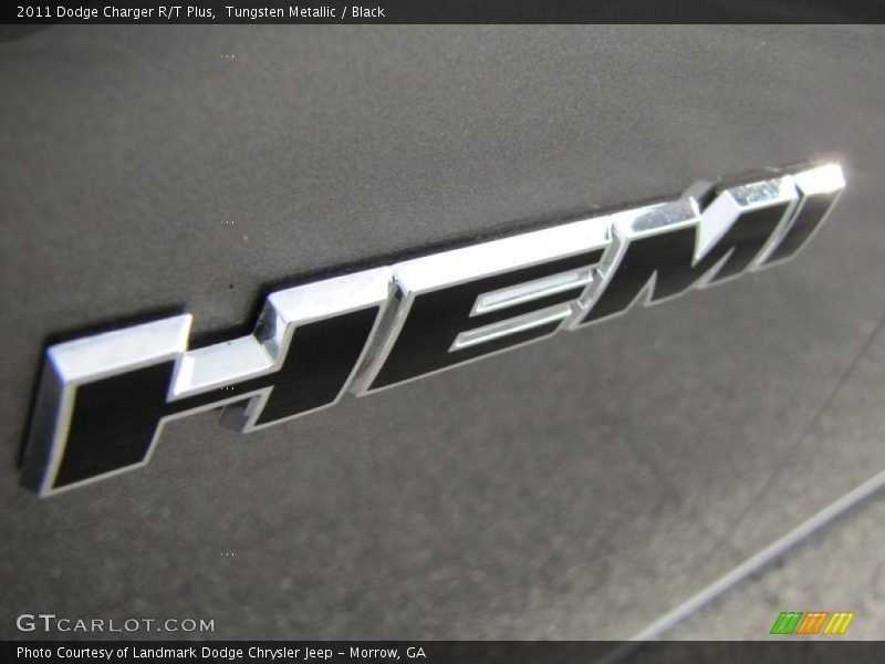 Tungsten Metallic / Black 2011 Dodge Charger R/T Plus