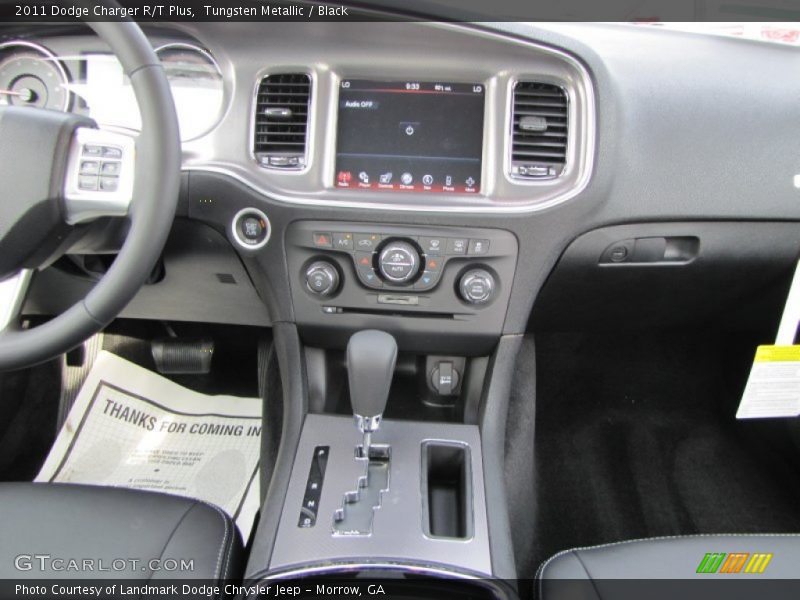 Tungsten Metallic / Black 2011 Dodge Charger R/T Plus