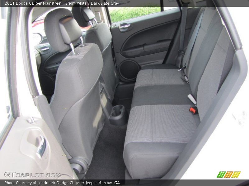 Bright White / Dark Slate Gray 2011 Dodge Caliber Mainstreet