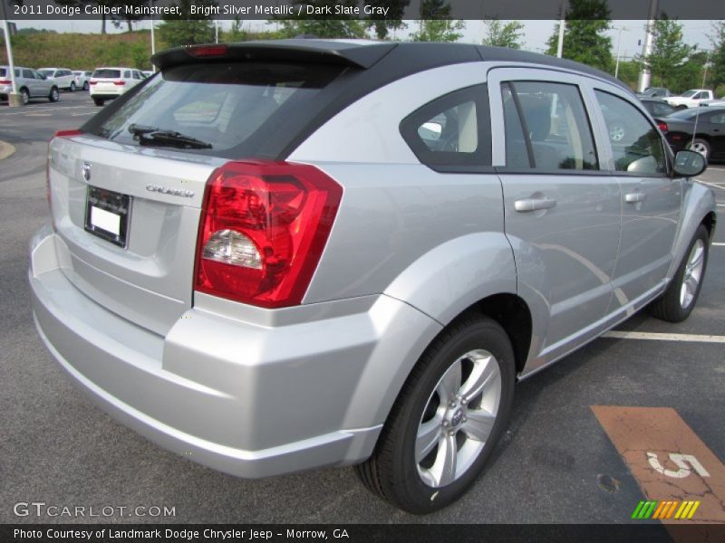 Bright Silver Metallic / Dark Slate Gray 2011 Dodge Caliber Mainstreet