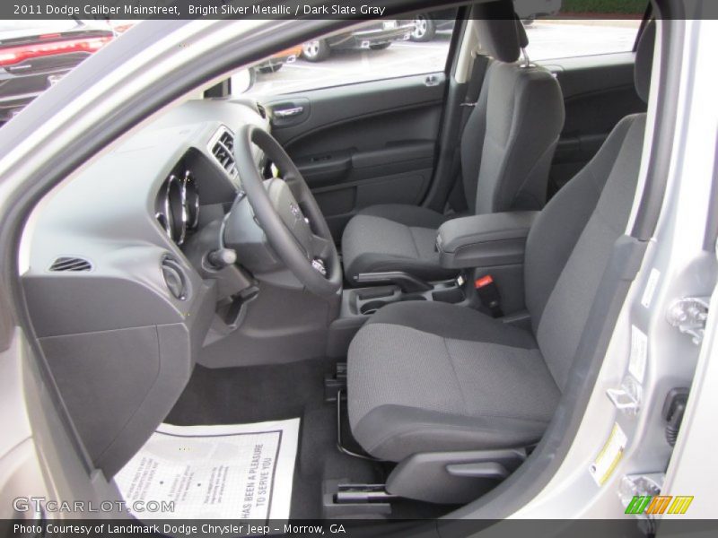 Bright Silver Metallic / Dark Slate Gray 2011 Dodge Caliber Mainstreet