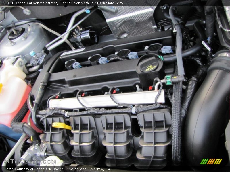 Bright Silver Metallic / Dark Slate Gray 2011 Dodge Caliber Mainstreet